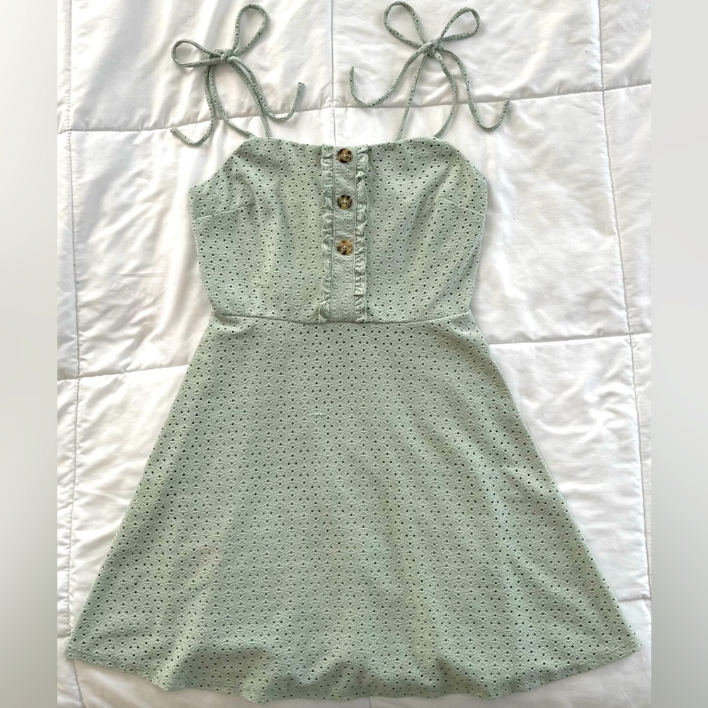 Mint Green Dress